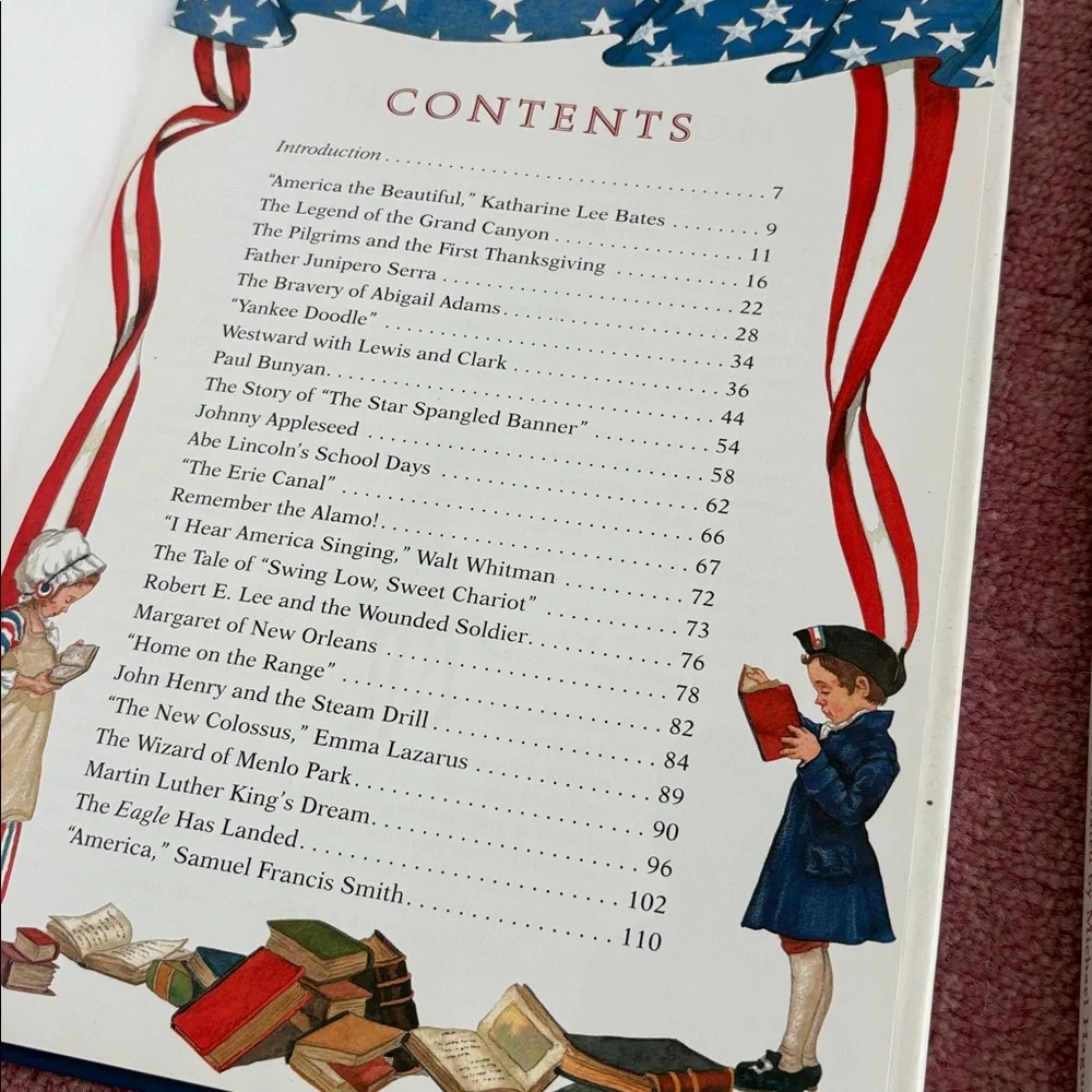 Children's Book of America, Heroes, Faith Collection by William J. Bennett